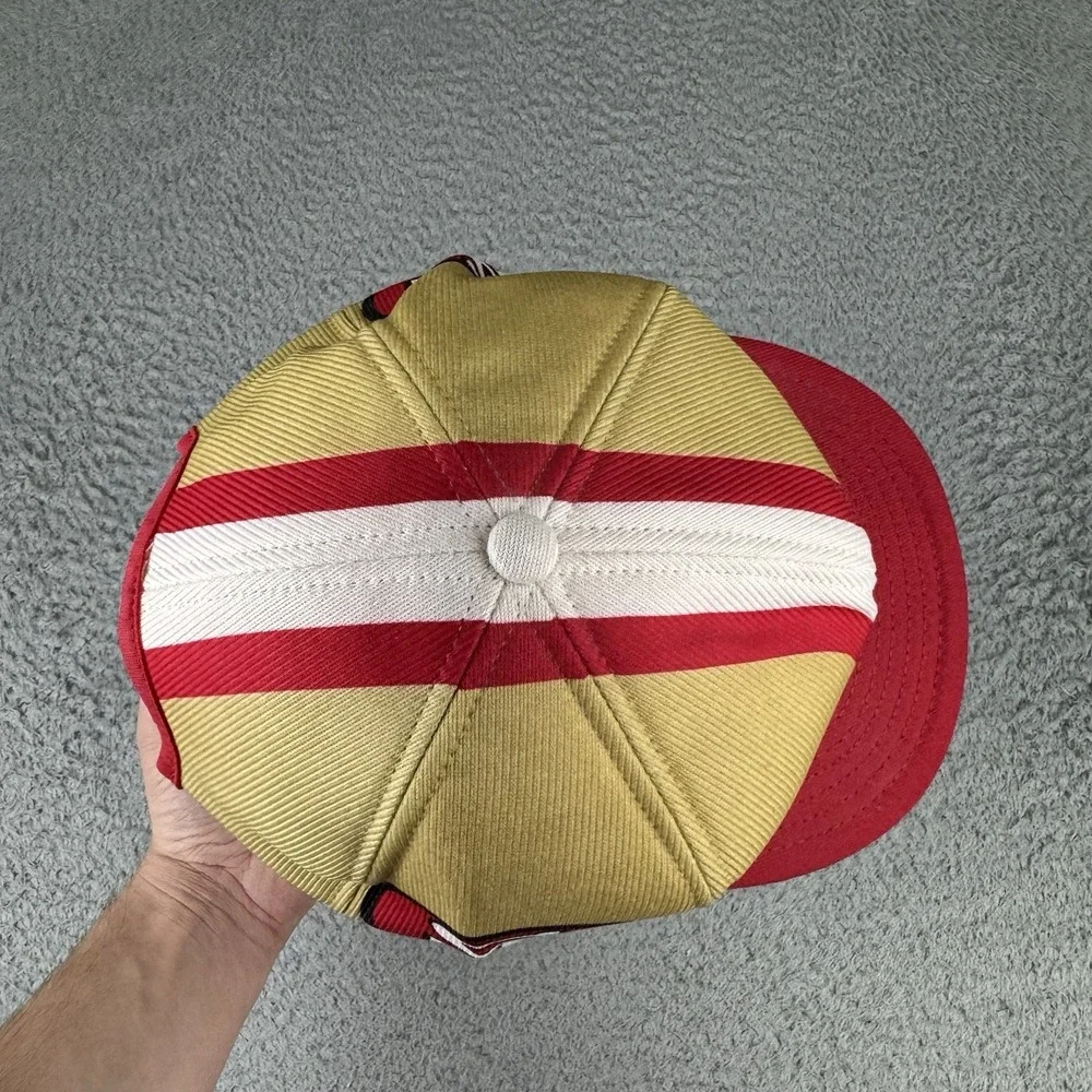 San Francisco 49ers Helmet Hat Snapback by Louisville Mfg NFL Vintage 70s 80s‎